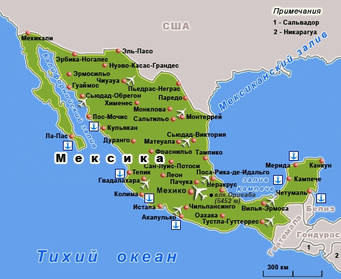 map-mexico